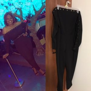 Off The Shoulder Jumpsuit